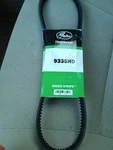 Heavy-duty V-belt Gates 9335HD. Fixed Price $25.00.