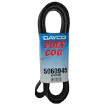 Dayco 5060945 Serpentine Belt, Poly Cog Rib, 94.5" X .82" New Os. Fixed Price $15.00.