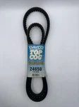 Dayco 24650 Top Cog Truck & Bus Gold Label Accessory Belt, Free Shipping!. Fixed Price $25.00.