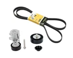Serpentine Drive Belt + Tensioner With Bolt Idler Pulley Kit For Select Bmw. Fixed Price $63.99.