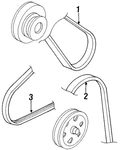 Genuine Honda Accessory Drive Belt 56992-P13-305. Fixed Price $32.51.