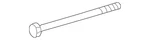 Genuine Bmw Roller Bolt 07-11-9-904-677. Fixed Price $6.45.