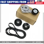 4PK Ford E-350 Club Wagon E-450 Super Duty Drive Belt Tensioner Pulleys Kit. Fixed Price $46.92.