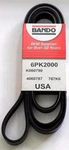 Bando 6PK2000 Serpentine Belt-rib Ace Precision Engineered V-ribbed. Fixed Price $28.95.