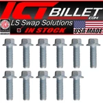 Ict Billet Kit Only - Valley Pan Cover Flange Bolts LS1 LS3 LS2 Lsx LQ4. Fixed Price $25.99.