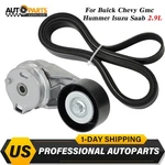 Serpentine Belt Tensioner Pulley Kit For Chevy Colorado Gmc Canyon Buick Isuzu. Fixed Price $35.99.