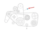 Mercedes-benz Slr R199 Kompressor Mechanical V-belt A0009930496. Fixed Price $106.14.