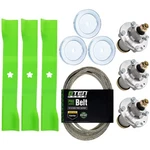 8TEN Blade Spindle Belt Kit For Husqvarna MZ54 54-INCH 582062502 539112170. Fixed Price $167.95.