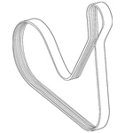Genuine Mercedes-benz Serpentine Belt 139-993-05-00. Fixed Price $33.30.