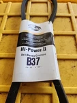 Gates B37 Hi Power Ii Classical Section Wrapped V Belt 21/32 X 40 Inches. Fixed Price $8.55.