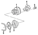 Genuine Mercedes-benz V-belt 004-997-93-92. Fixed Price $9.11.