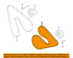 Ford Oem-serpentine Drive Fan Belt BL3Z8620C. Fixed Price $34.97.
