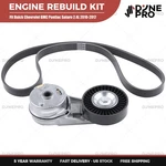 2X Serpentine Belt Drive Component Kit For 04-12 Chevy Malibu Pontiac Saturn L4. Fixed Price $31.99.