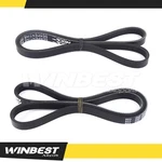 Epdm Serpentine Belt Set Alt /ac Power Steering For 99-01 Mazda Protege 1.6L. Fixed Price $17.50.