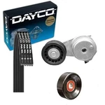 Dayco 5060875K3 Serpentine Belt Drive Component Kit Main For 05-10 Mustang. Fixed Price $126.99.