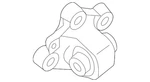 Genuine Nissan Automatic Transmission Mount Bracket 11332-3TS0A. Fixed Price $81.42.