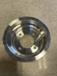 March 2008, Crankshaft Pulley Serpentine 6-GROOVE Aluminum Clear Powdercoated. Fixed Price $65.47.