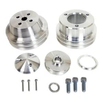 March Pulley V-belt Aluminum Clear Ford 289/302/351W SETOF3 1565. Fixed Price $258.99.
