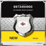 Genuine 2000-2015 Isuzu Npr Cylinder Head Gasket 8973494900. Fixed Price $79.67.