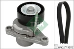 Ina 529 0344 10 V-ribbed Belt Set For Citroen, Peugeot, (df-psa). Fixed Price $83.30.