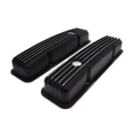 Finned Aluminum Valve Covers For 1958-1986 Chevy Small Block V8 Gen Black. Fixed Price $85.80.