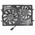 For Volkswagen Tiguan 2018-2025 Tyc Dual Radiator & Condenser Fan Assembly. Fixed Price $412.01.