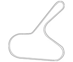 Genuine Nissan Serpentine Belt 11720-5RB0B. Fixed Price $59.92.
