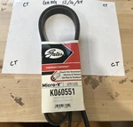 Serpentine Belt-premium Oe Micro-v Gates K060551. Fixed Price $17.09.