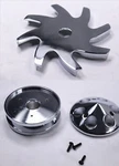 Aluminum Alternator Pulley & Fan Kit Gm Small Big Block Chevy Olds Pontiac 350 +. Fixed Price $33.00.