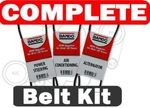 Pc Drive Belt Set A/c-alt-ps Bando Oem For Toyota Corolla 4AFE 7AFE 93-97. Fixed Price $36.95.