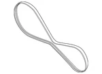 Genuine Audi Ac Belt 0P2-260-849. Fixed Price $38.29.