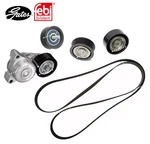 Belt Tensioner Idler Pulley Kit 5PCS Oes For Mercedes CL63 GL63 GLE63 Amg. Fixed Price $247.38.