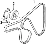 Genuine Ford 1998-2000 Contour Mystique Belt F8RZ-8620-BA. Fixed Price $59.39.