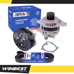 6-G Alternator Water Pump W/ Belt For Chrysler Sebring Dodge Jeep 115A 12V Cw. Fixed Price $218.00.