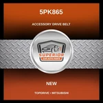 Topdrive 1997-2002 Mitsubishi Mirage Accessory Belt 5PK865. Fixed Price $39.00.