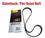 Serpentine Poly-v Quiet Belt Stretch Gatorback Continental Elite 4040325S. Fixed Price $36.99.