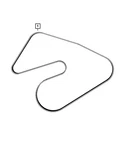 Genuine Mopar Serpentine Belt 05281760AB. Fixed Price $37.89.