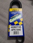 Poly-v Goodyear 8PK1890 Belt 4080745 New. Fixed Price $15.99.