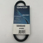 Dayco Poly Rib Serpentine Belt; 34.06 Long, Count 5040340. Fixed Price $20.14.