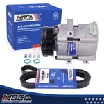 Ac Compressor & Serpentine Belt 2005 Ford F-150 4.6L 04-05 5.4L. Fixed Price $129.48.