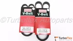 Toyota Lexus V6 3.0L 3.3L Genuine Drive Belt Set Power Steering A/c Alt. Fixed Price $60.49.