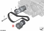 Genuine Bmw F10N F30 Sedan Mechanical Belt Tensioner Oem 11287604936. Fixed Price $159.57.