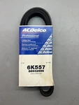 Serpentine Belt Acdelco Professional/gold 6K557 88932699. Fixed Price $32.30.