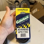 Goodyear Gatorback 6PK1765 4060695 Serpentine Belt. Fixed Price $10.00.