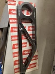 Sweet 9-3/8" Black Aluminum Dash Bracket (pair). Fixed Price $110.00.