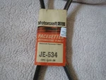 Nos Ford Autolite Motorcraft Pacesetter V-belt C9PZ-8620-EM JE-534. Fixed Price $14.99.