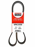 Genuine Bando Accessory Drive Belt 4PK1930. Fixed Price $10.58.