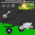 Serpentine Belt Tensioner Pulley Kit Ford Fusion Explorer Lincoln Mkx Mkz V6. Fixed Price $64.99.