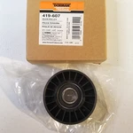 Accessory Drive Belt Idler Pulley Dorman 419-607. Fixed Price $17.99.