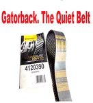 Serpentine Poly-v Belt Quiet Gatorback Continental Elite 4120390, 12PK0990. Fixed Price $59.89.